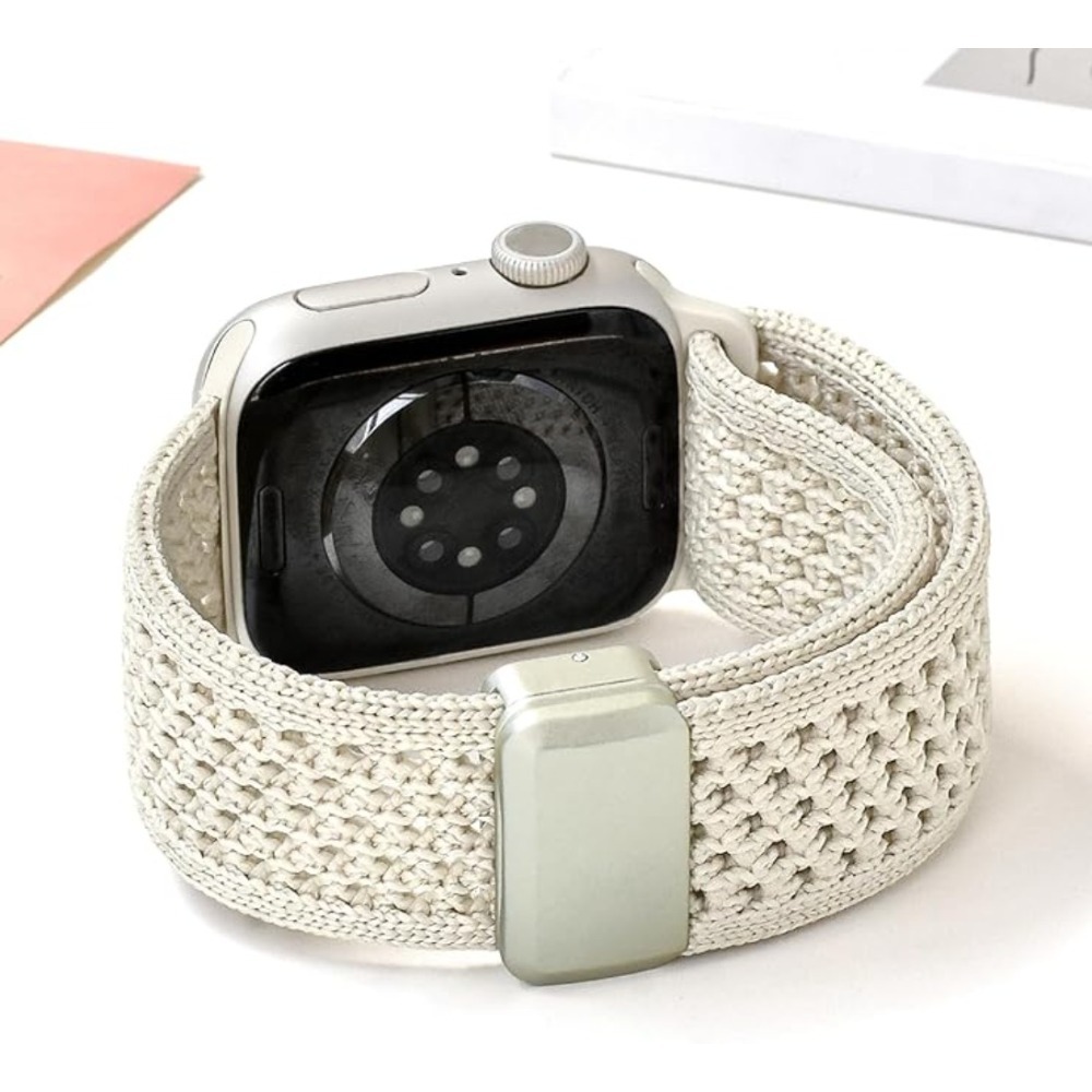 애플 워치 스트랩용 브레이디드 나일론 밴드 41mm 4 - Milanese Loop Magnetic 리뷰 및 가격