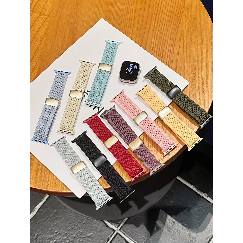 애플 워치 스트랩용 브레이디드 나일론 밴드 41mm 4 - Milanese Loop Magnetic 리뷰 및 가격
