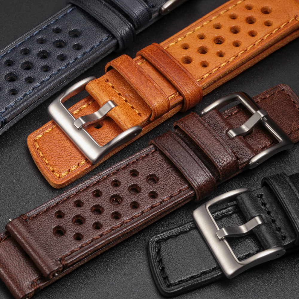 Hemsut 소가죽 시계 밴드 퀵 릴리스 부드러운 통기 - Leather Strap Quick Release 리뷰 및 가격