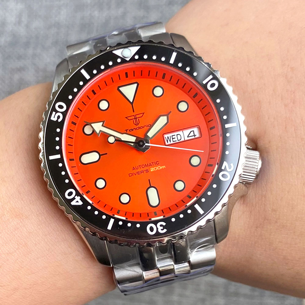 탄도리오 모드 NH36A 주간 날짜 표시 스틸 기계식  - Seiko Watch Prospex 리뷰 및 가격